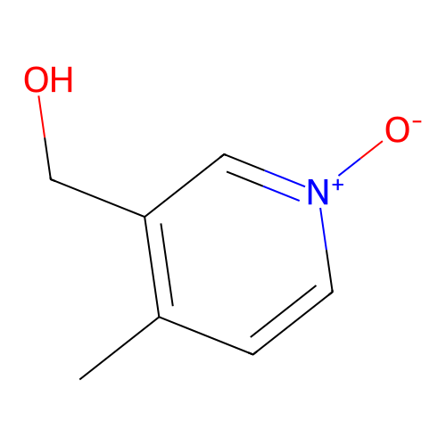 (4-Methyl-1-oxidopyridin-1-ium-3-yl)methanol structure