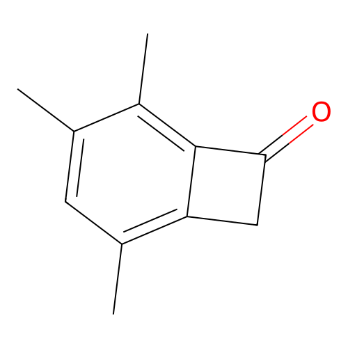 2,4,5-Trimethylbicyclo[4.2.0]octa-1,3,5-trien-7-one structure