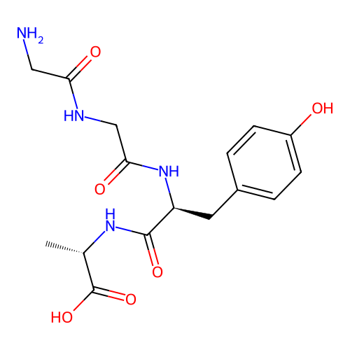 L-Alanine, glycylglycyl-L-tyrosyl- structure