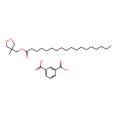 C18-H36-O2.x-(C8H6-O4.C5-H12-O3)x- structure