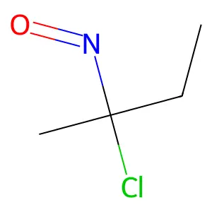 Butane, 2-chloro-2-nitroso- structure