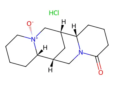 Lupanine, 16-oxide, monohydrochloride structure