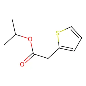 2-Thiopheneacetic acid, 1-methylethyl ester structure