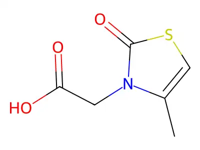2-(4-Methyl-2-oxo-2,3-dihydro-1,3-thiazol-3-yl)acetic acid structure