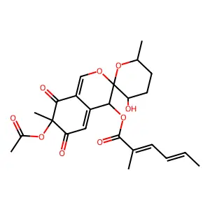 Daldinin E structure