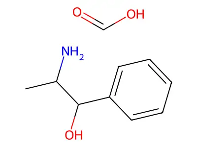 Pseudonorephedrine formate structure