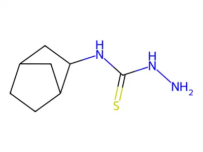 N-(Bicyclo[2.2.1]heptan-2-yl)hydrazinecarbothioamide structure
