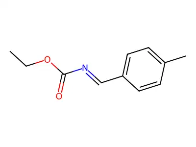 Ethyl [(4-methylphenyl)methylidene]carbamate structure