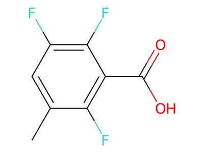 3-Methyl-2,5,6-trifluorobenzoic acid structure