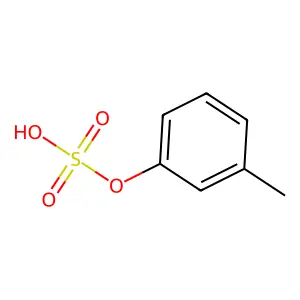 3(或4)-甲基苯酚硫酸氢酯 structure