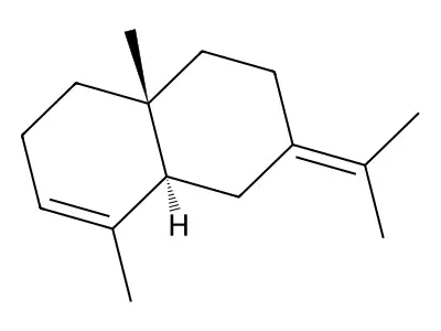 3,7(11)-Eudesmadiene structure
