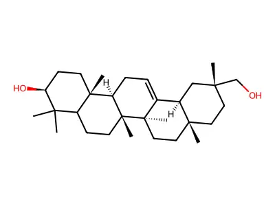 Olean-12-ene-3,29-diol structure