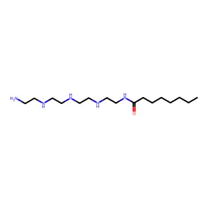 N-(2-((2-((2-((2-Aminoethyl)amino)ethyl)amino)ethyl)amino)ethyl)octanamide structure