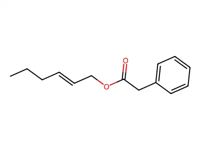 Hex-2-enyl 2-phenylacetate structure