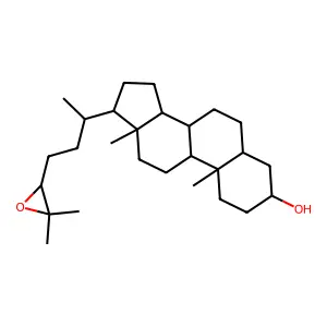 (24S,25)-Epoxycholesterol structure