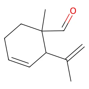 3-Cyclohexene-1-carboxaldehyde, 1-methyl-2-(1-methylethenyl)- structure