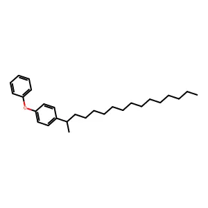 Benzene, 1-(1-methylpentadecyl)-4-phenoxy- structure