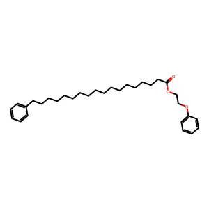 苯十八烷酸2-苯氧基乙酯 structure