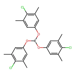 Phenol, 4-chloro-3,5-dimethyl-, 1,1',1''-triester with boric acid (H3BO3) structure
