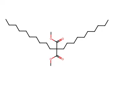 Dimethyl 2,2-Didecylmalonate structure