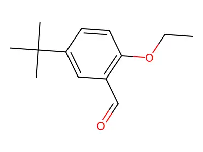 5-(Tert-butyl)-2-ethoxybenzaldehyde structure