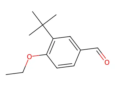 3-(Tert-butyl)-4-ethoxybenzaldehyde structure