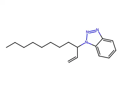 1-(Undec-1-en-3-yl)-1H-1,2,3-benzotriazole structure
