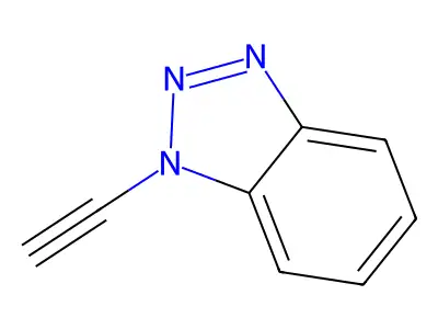 1-ethynyl-1H-1,2,3-benzotriazole structure