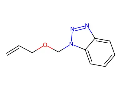 1-[(Prop-2-en-1-yloxy)methyl]-1H-1,2,3-benzotriazole structure