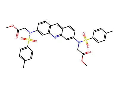 Glycine, N,N'-(3,6-acridinediyl)bis[N-[(4-methylphenyl)sulfo structure