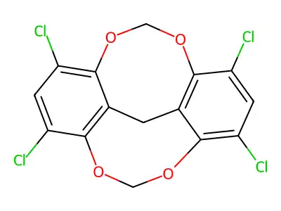 2,4,8,10-tetrachloro-12H-1,11-(epoxymethanooxy)dibenzo[d,g][ structure