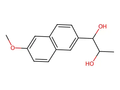 1-(6-Methoxynaphthalen-2-yl)propane-1,2-diol structure