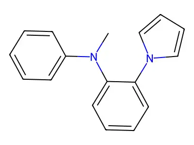 N-Methyl-N-phenyl-2-(1H-pyrrol-1-yl)benzenamine structure