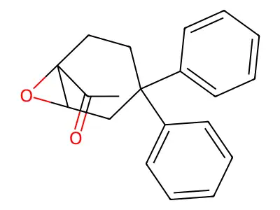 1-(4,4-Diphenyl-7-oxabicyclo[4.1.0]heptan-1-yl)ethanone structure