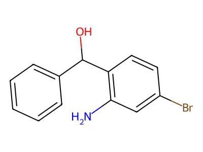 (2-Amino-4-bromophenyl)(phenyl)methanol structure