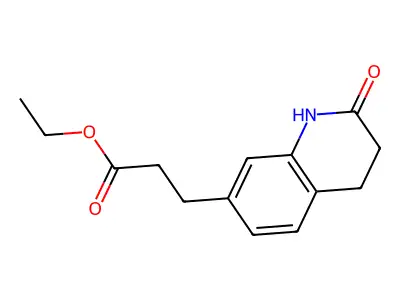 Ethyl 3-(2-oxo-1,2,3,4-tetrahydroquinolin-7-yl)propanoate structure