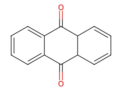 4a,9a-Dihydroanthracene-9,10-dione structure
