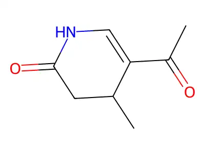 5-Acetyl-4-methyl-3,4-dihydropyridin-2(1H)-one structure