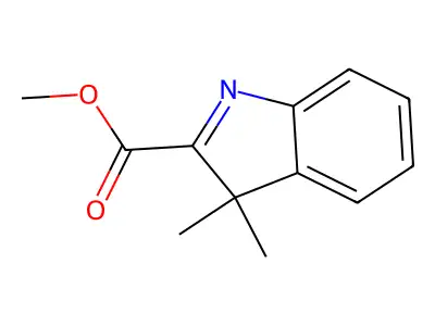 Methyl 3,3-dimethyl-3H-indole-2-carboxylate structure