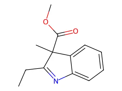 Methyl 2-ethyl-3-methyl-3H-indole-3-carboxylate structure