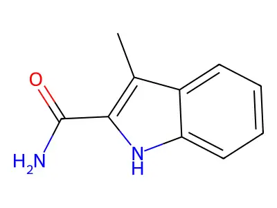 3-methyl-1H-indole-2-carboxamide structure