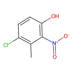 4-Chloro-2-nitro-m-cresol structure