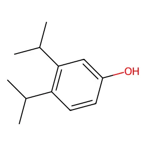 Phenol, 3,4-bis(1-methylethyl)- structure