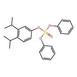3,4-二异丙基苯基二苯基磷酸酯 structure