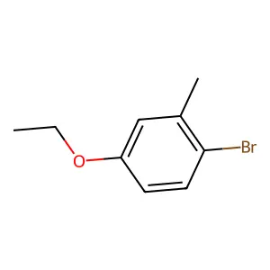 Benzene, 1-bromo-4-ethoxy-2-methyl- structure