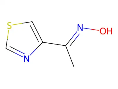 1-(4-Thiazolyl)ethanone oxime structure