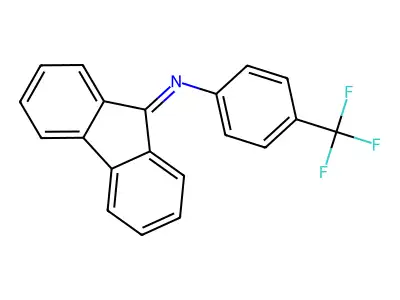 9-(4-(Trifluoromethyl)phenylimino)fluorene structure