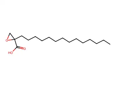 Palmoxiric Acid structure