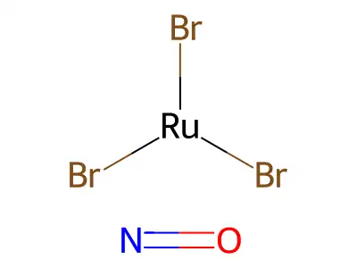 Ruthenium, tribromonitrosyl- structure