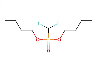 Dibutyl (difluoromethane)phosphonate structure
